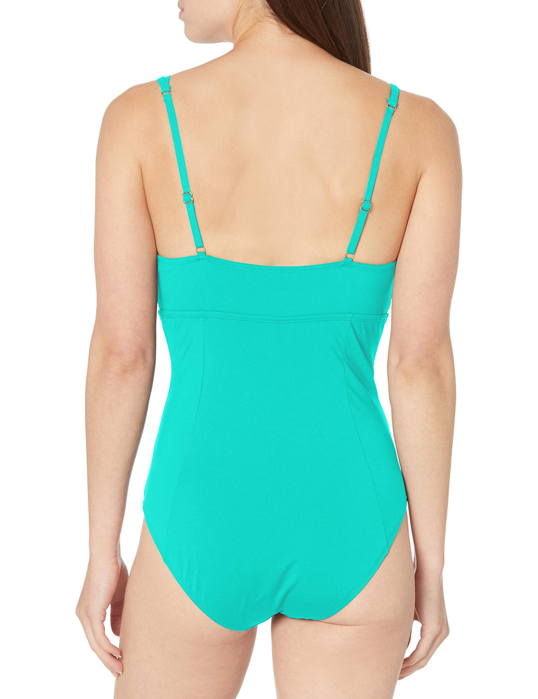 Catalina Double Strap One Piece Teal