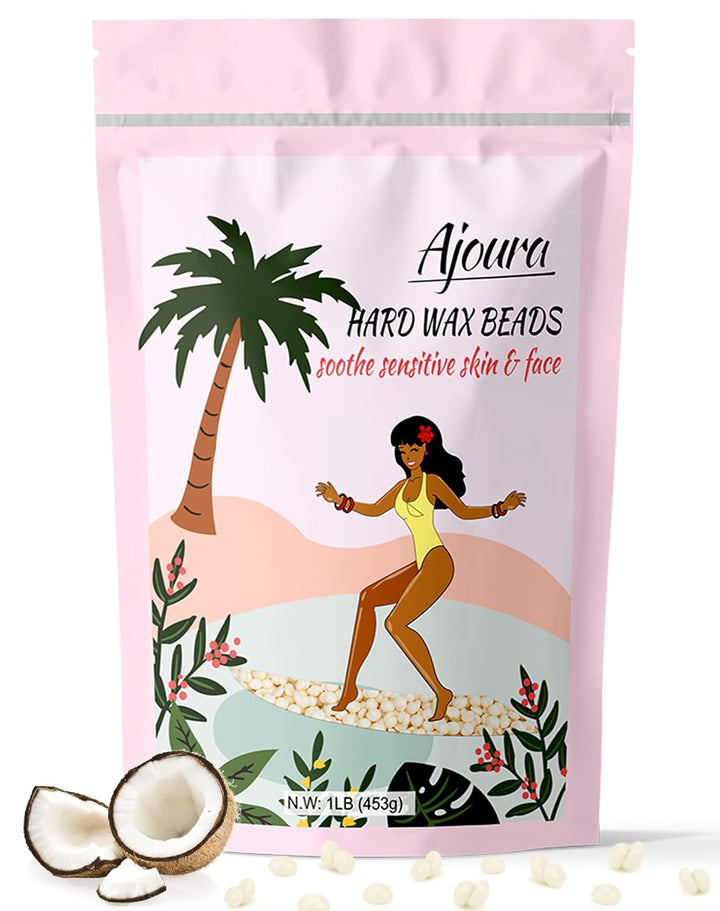 1Lb Hard Rose Wax Beans | Full Body Hair Removal | Refill for Wax Warmer