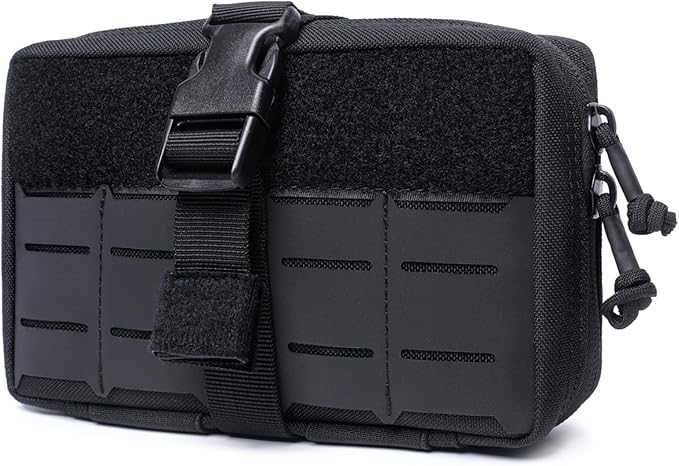 Azarxis Equipment Multi-Purpose Tactical EDC Admin MOLLE Pouch Utility Tools Bag Organizer Military Waist Belt Modular Attachment