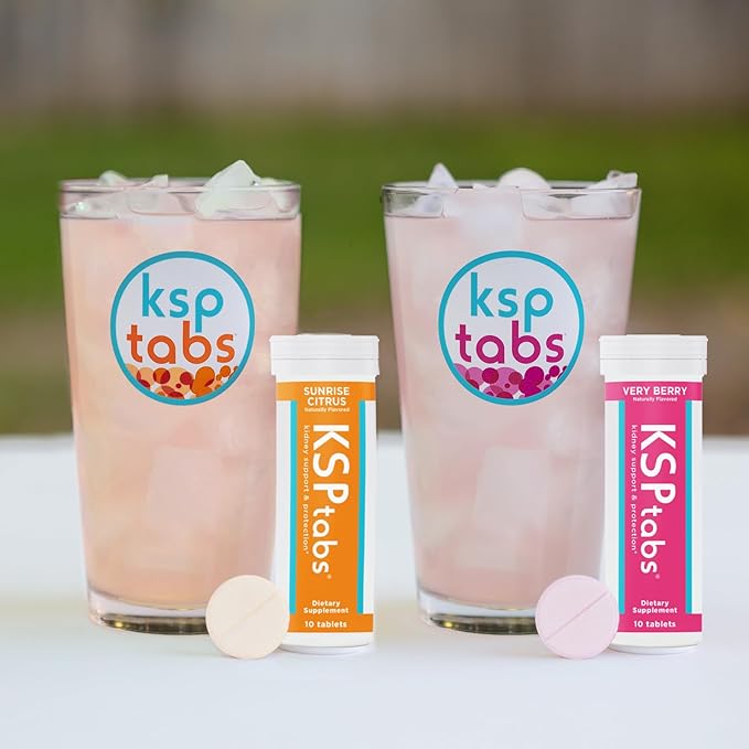 Sunrise Citrus All Natural Hydration & Kidney Health Supplement to Combat Calcium Oxalate Crystal Formation, 80 Tablets