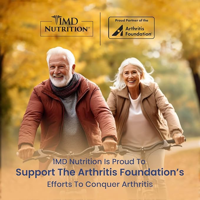 1MD Nutrition MoveMD - Health Supplement for Joint Discomfort & Support - Our Collagen Pills are Skillfully Formulated for Women & Men w/Hyaluronic Acid & Astaxanthin