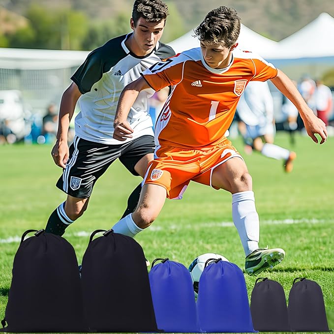 iMucci Upgrade Waterproof Drawstring Bag Sack Nylon Bag Ditty Bag for Gym Traveling, Hiking, Yoga, Shopping