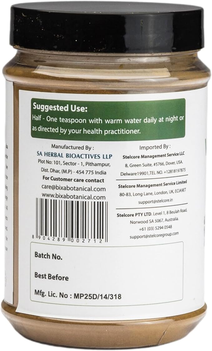 bixa BOTANICAL Valerian Root Powder (200g / 7oz) – Made for Organic Valerian Root, Gluten-Free, Non-GMO, Vegan, 100% Pure, Steam-Treated Valerian Root for Sleep Support