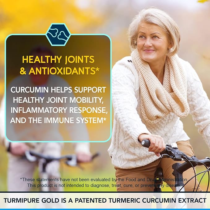 BioEmblem Turmeric Curcumin with Clinically Studied TurmiPure and Joint Support