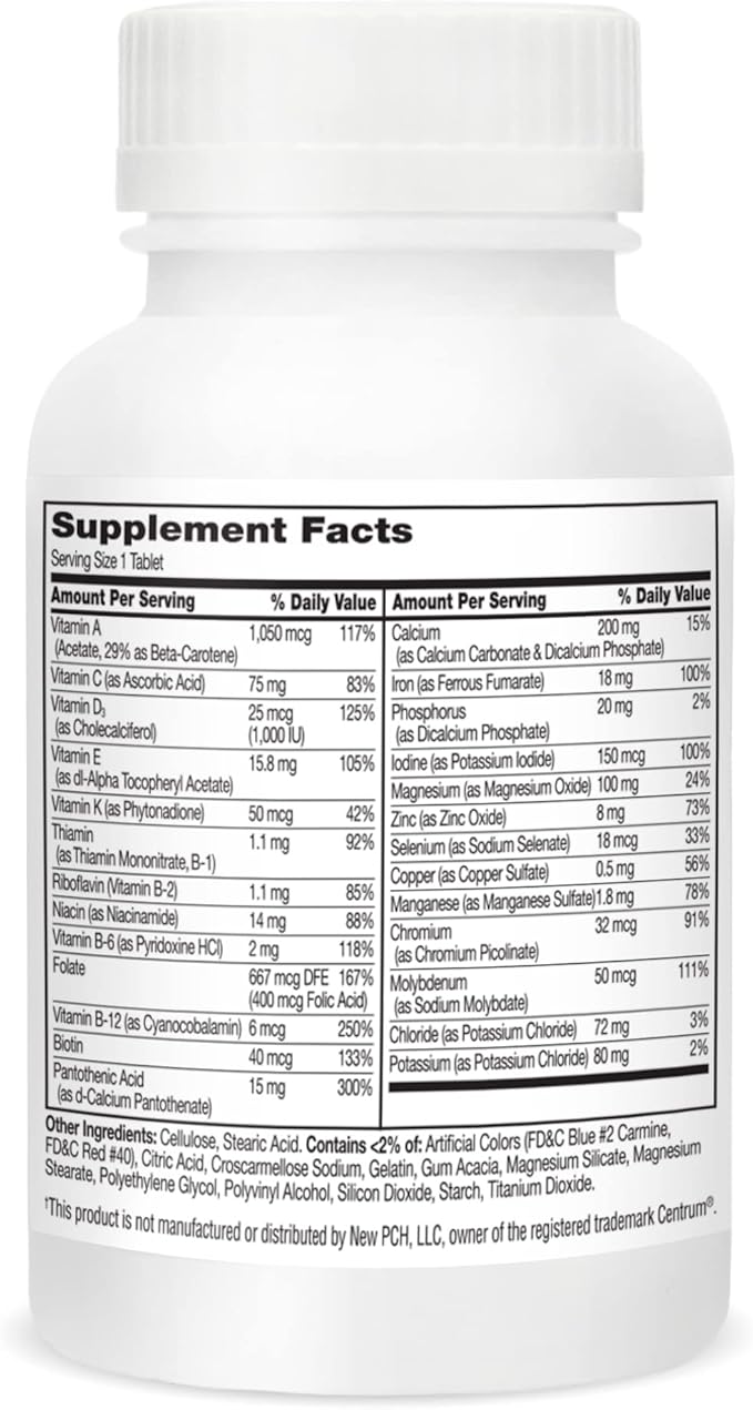 21st Century Sentry Women Multivitamin Tablets, 120 Count (Pack of 2)