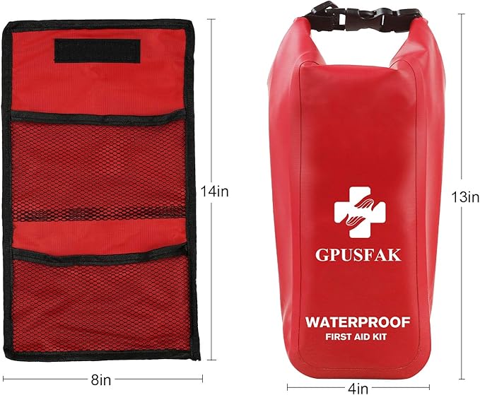 Boat Emergency Kit 2-in-1 Waterproof First Aid Kit