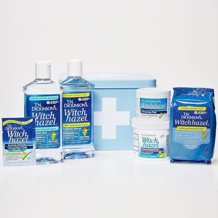 T.N. Dickinson's Witch Hazel Alcohol-Free Moisturizing Astringent, Made with 100% Natural Witch Hazel 16 oz
