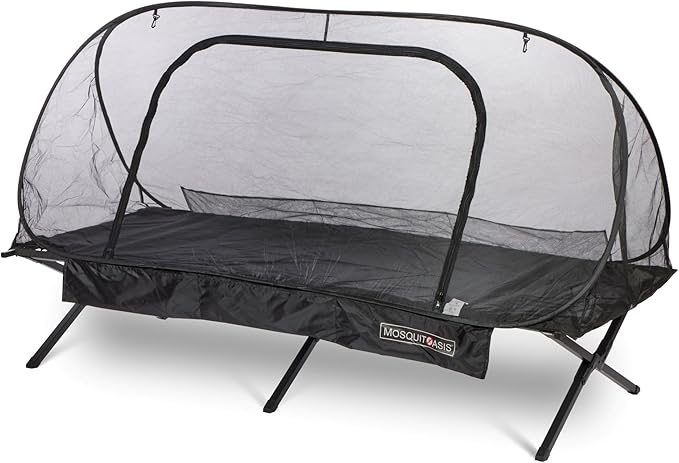 Bigger, but just as Cool MosquitOasis XL Pop-Up Mosquito Net Tent for Summer Camps and Camping 80 inches Long