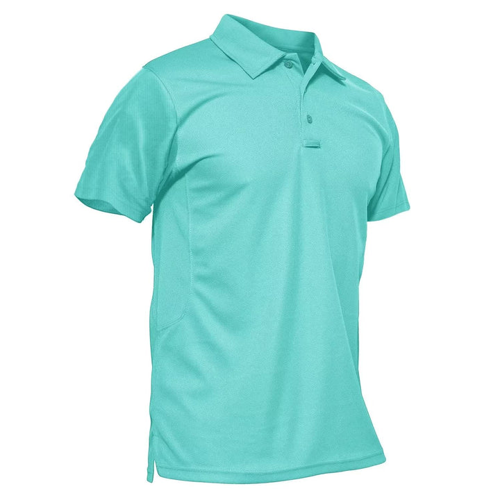 MAGCOMSEN Short Sleeve T Shirts for Men Polo Shirts for Men Golf Polos for Men Fall Shirts Mens Fishing Shirts Work Shirts Casual Quick Dry Golf Polo Shirts for Men