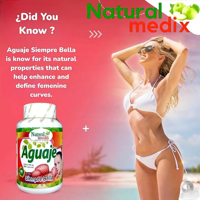 Aguaje Siempre Bella by Natural Medix – Amazonian Superfruit for Feminine Vitality, Balance & Radiance
