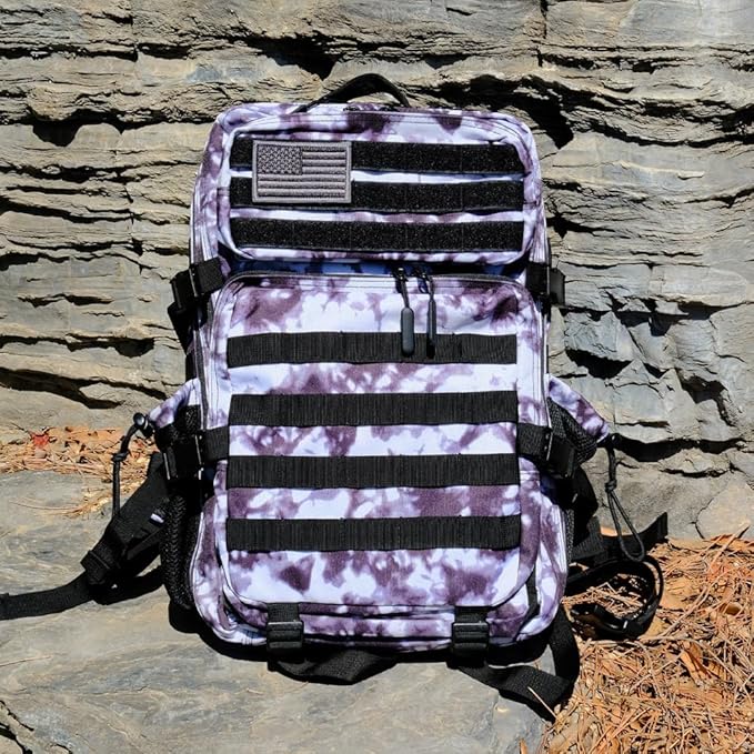 Military Tactical Backpack 45L Large Tactical Backpack for Men, Hiking Rucksack With Bottle Holder