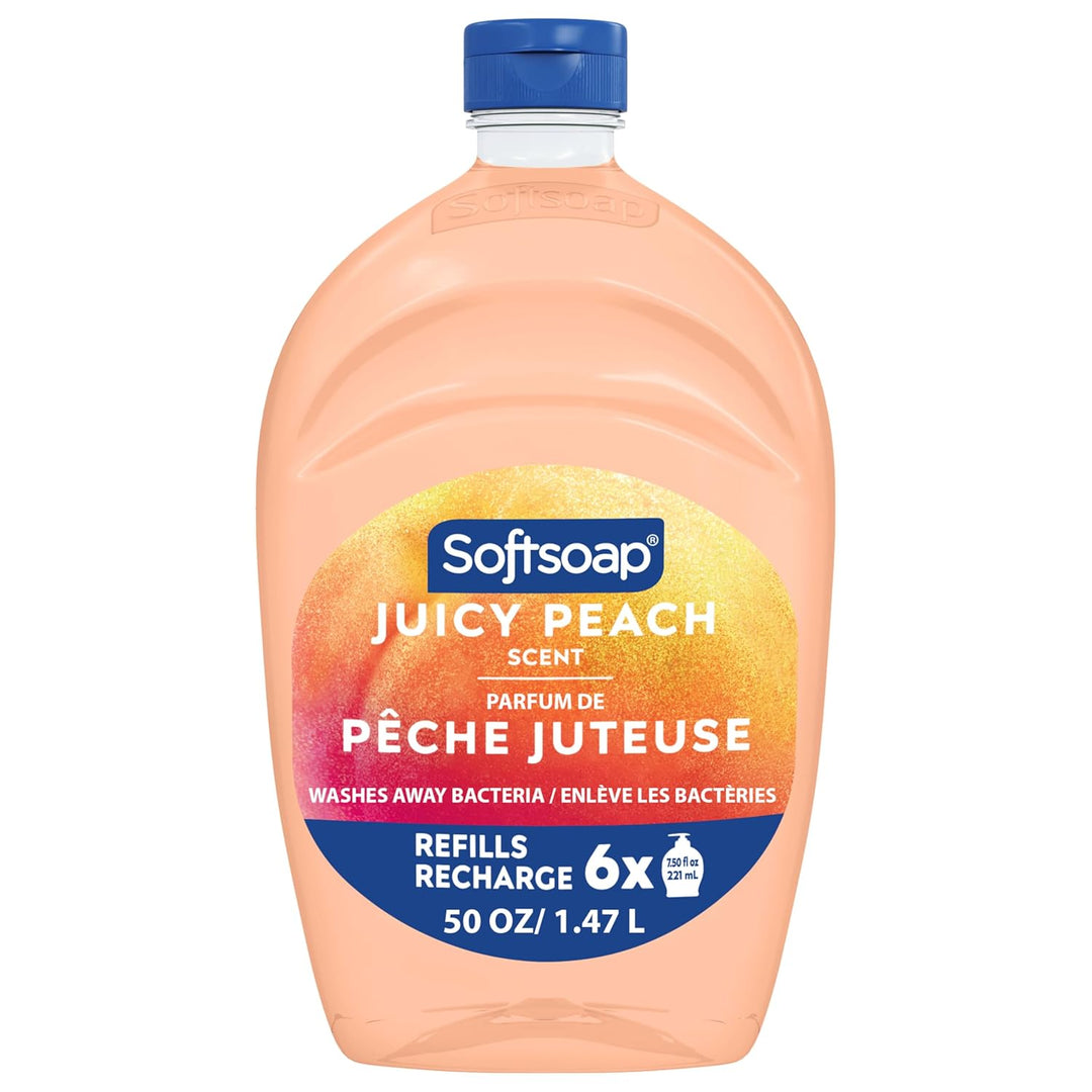 Antibacterial Soap Refill 50 Oz | Crisp Clean Scent | Pack of 2