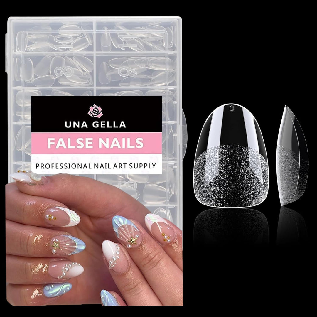 504Pcs Matte Soft Gel Toe Nail Tips | Full Cover for DIY Nail Extensions