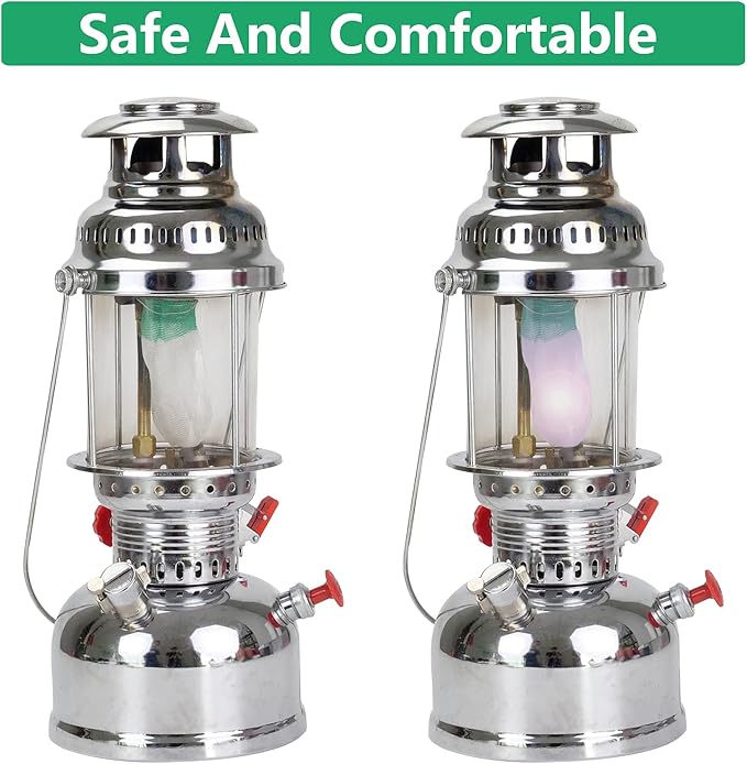 20pcs Propane Lantern Mantles for Gas Lantern Propane Light Mantle for Outdoor Camping Lantern Natural (20 Pcs)