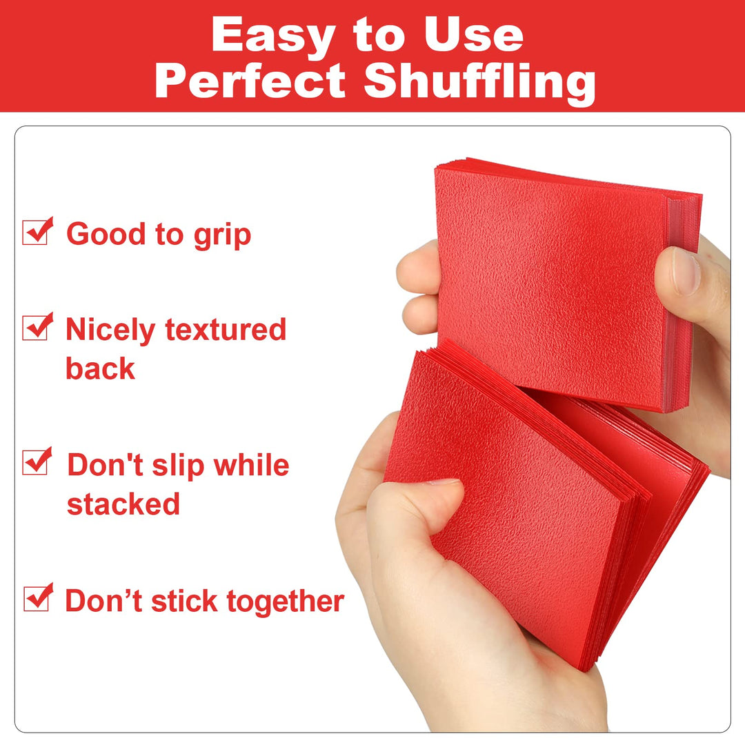 Ruby MTG Card Sleeves 200 Pack, Standard Card Sleeves Sturdy MTG Sleeves Matte Back Finish, Perfect Shuffling - Protect All Your Trading Cards Collectible Cards by Fabmaker, Never Tear
