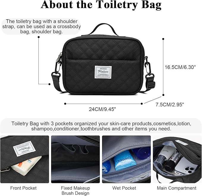 Travel Duffel Bag,Sports Tote Gym Bag,Shoulder Weekender Overnight Bag for Women