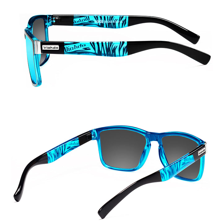 VIAHDA Polarized Sports Sunglasses for Man Cycling Running Fishing Golf Sun glasses Women HD6009