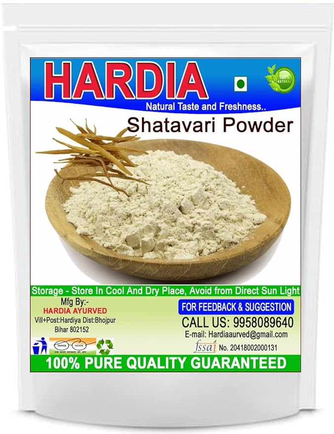 EXPORT STORE Shatavar Safed Musli Gokhru Ashwagandha Kaunch Powder 250 grm combo. 50 Each.