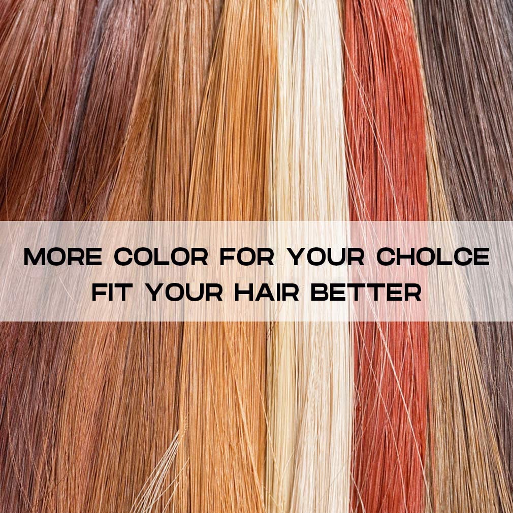 SEIKEA Clip in Ponytail Extension Wrap Around Long Straight Ponytail Natural Soft Synthetic Hairpiece for Women 28 Inch- Brown Ash Blonde Mix