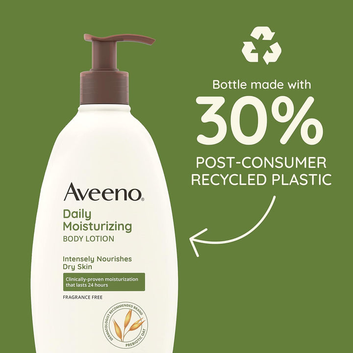 Aveeno Daily Moisturizing Lotion | 18 Fl. Oz | Hydrating & Soothing Formula