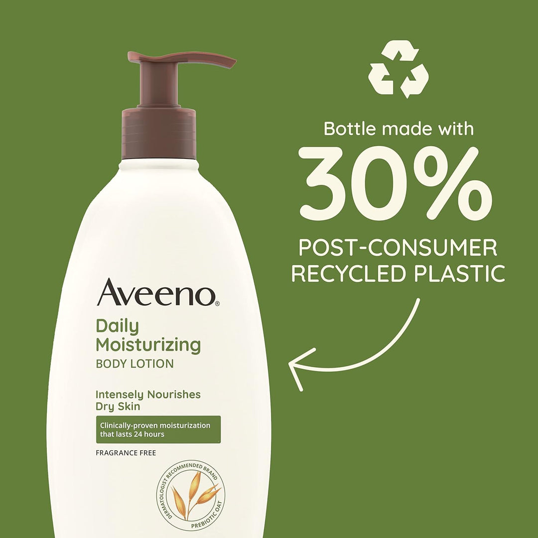 Aveeno Daily Moisturizing Lotion | 18 Oz Pump | Hydrating & Nourishing