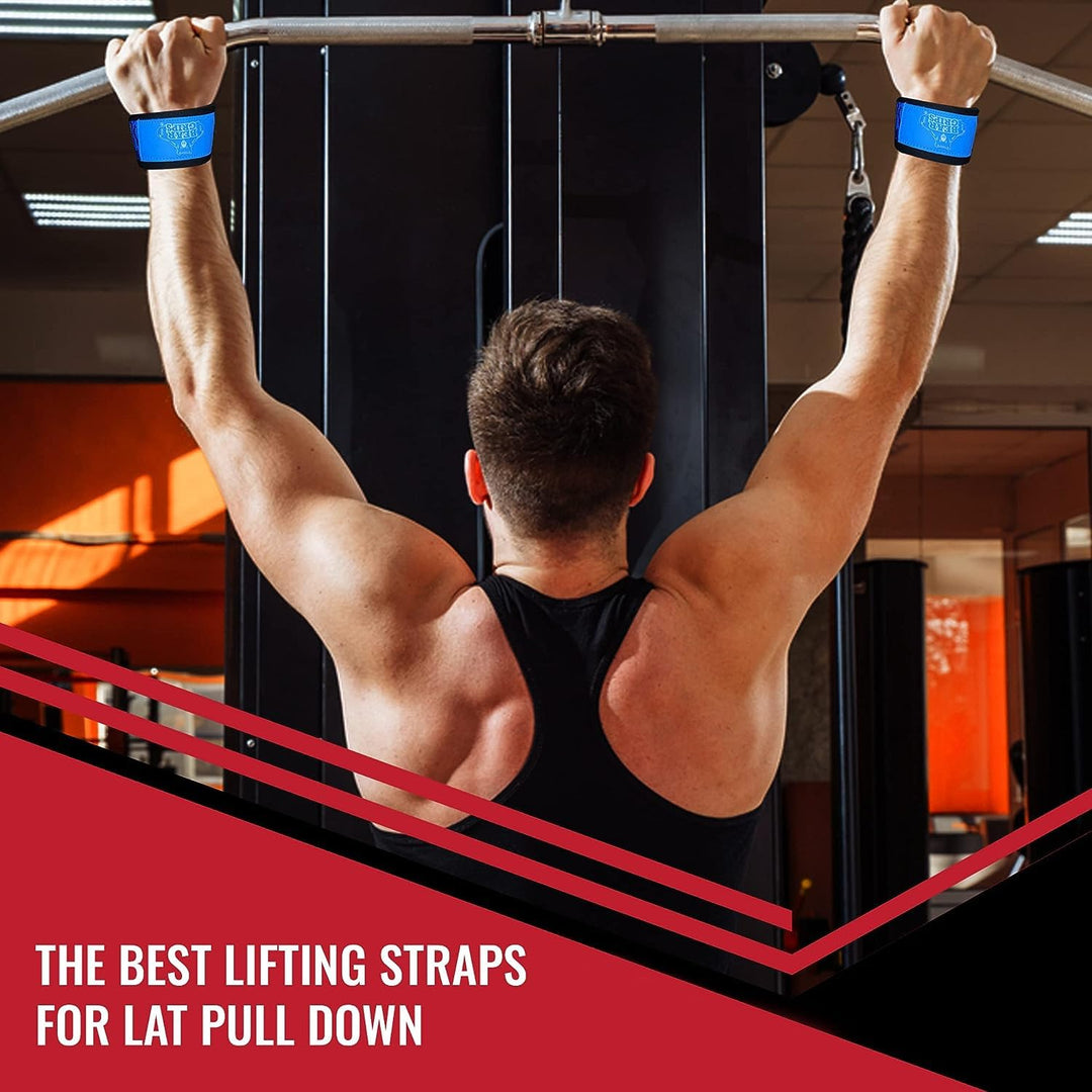 Bear Grips Lifting Straps Gym, Wrist Straps for Weightlifting, Gym Straps, Weightlifting Straps, Deadlift Straps, Weight Lifting Straps for Men, Weight Straps Lifting Women, 2 Lifting Strap Navy Blue