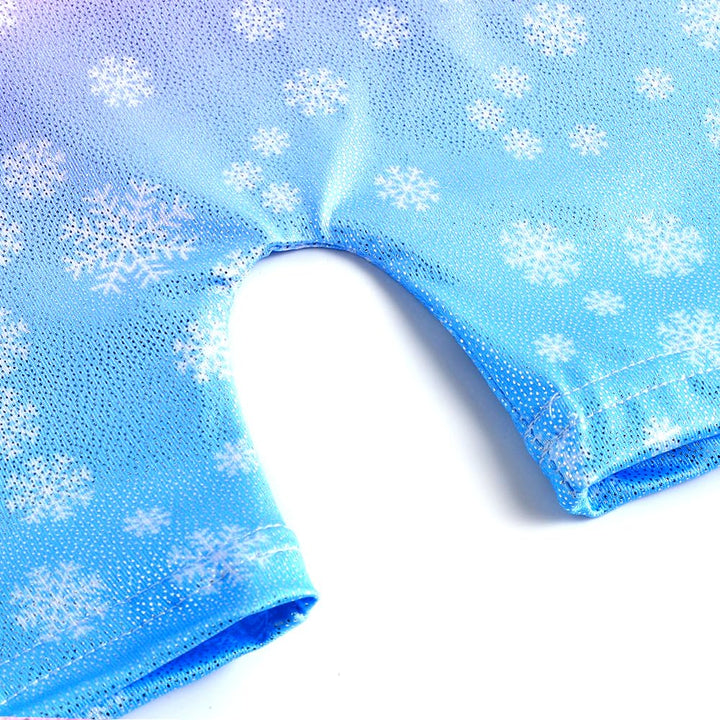 DAXIANG Gymnastics Leotards for Girls Leotard for Girls Gymnastics Outfit Shorts Dance Unitard Biketards Hot Blue Pink Stars