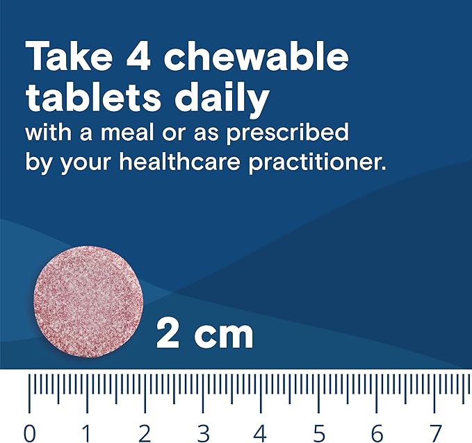 Bariatric Fusion Bariatric Multivitamin with Iron Complete Chewable | Wild Cherry | Post Bariatric Vitamins for Gastric Bypass and Sleeve Gastrectomy | One Month Supply