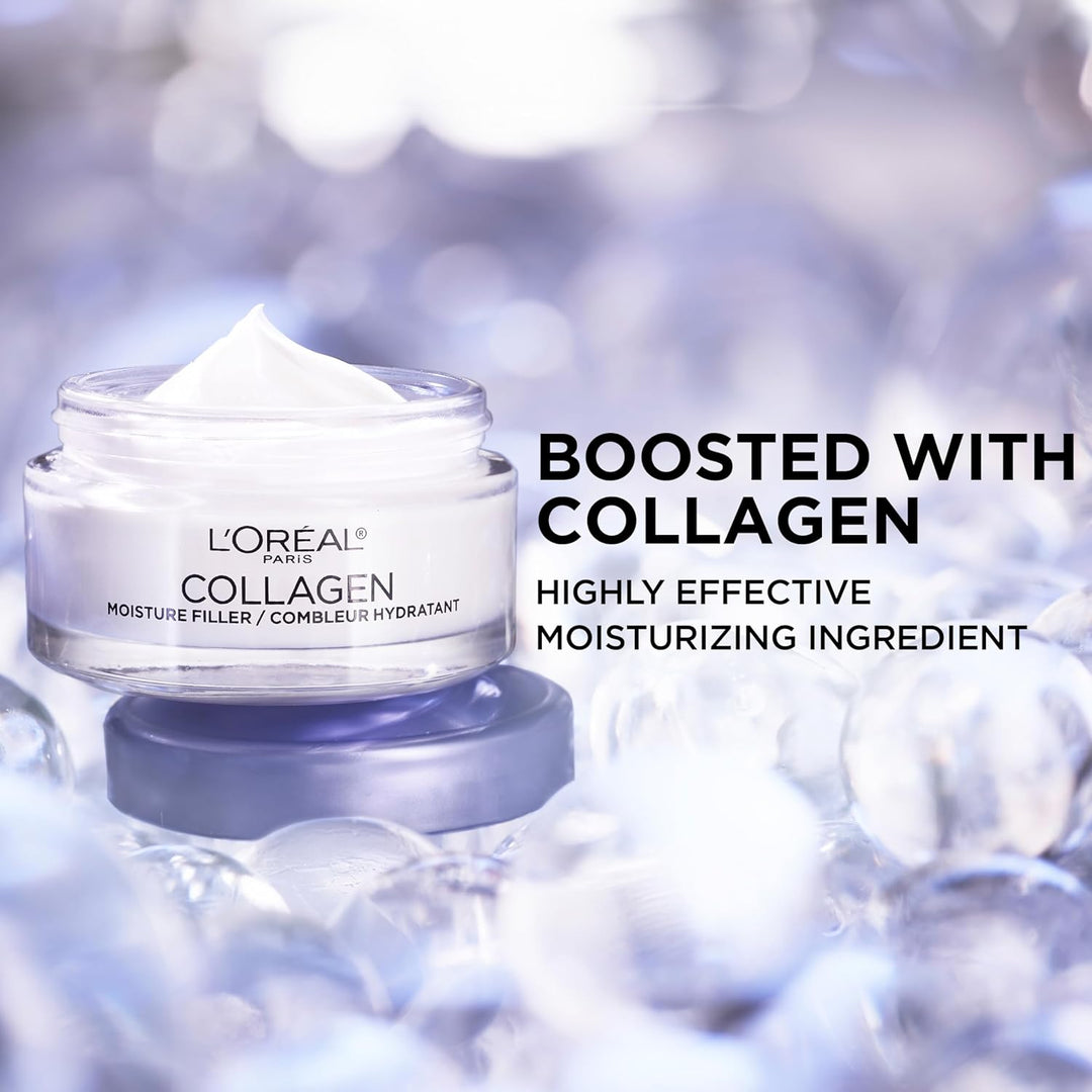 L'Oreal Paris Collagen Moisture Filler Face Cream | Anti-Aging | 48HR Hydration