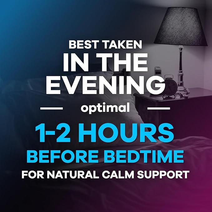 Magnesium Glycinate Chelated for Max Absorption - Supports Bone, Muscle, Nerves & Heart Health, Nature's Sleep and Stress Support, Best Magnesium Supplement Pills for Whole Body Support - 60 Tablets