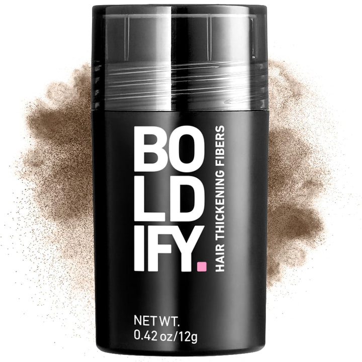 BOLDIFY Hair Fibers | Dark Blonde | Thicker Look for Thinning Hair | 12.5g