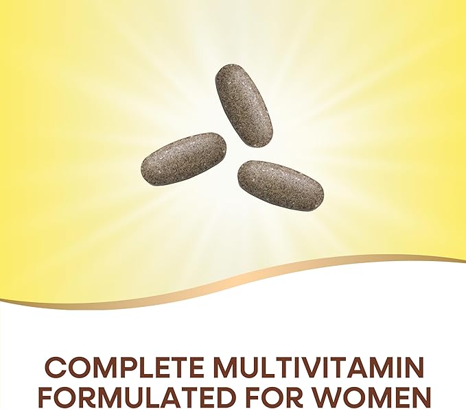 Nature's Way Alive! Max3 Potency Women's Complete Multivitamin, Supports Energy Metabolism, Heart & Bone Health*, with B-Vitamins Including Methylated B12 and Folate, 90 Tablets