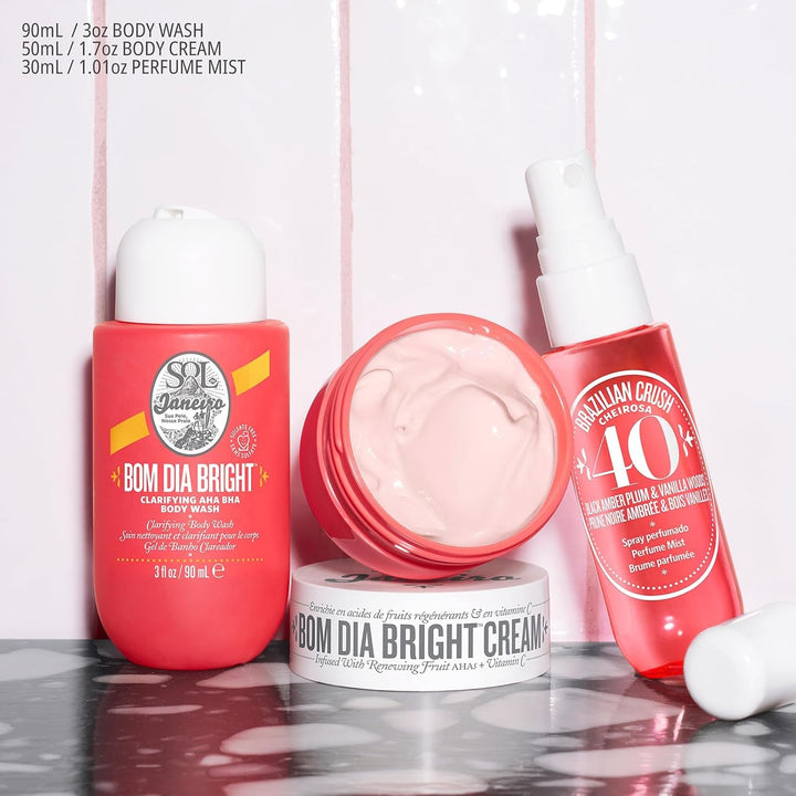 SOL DE JANEIRO Jet Set | Travel-Size Body Care Set | Tropical Fragrance