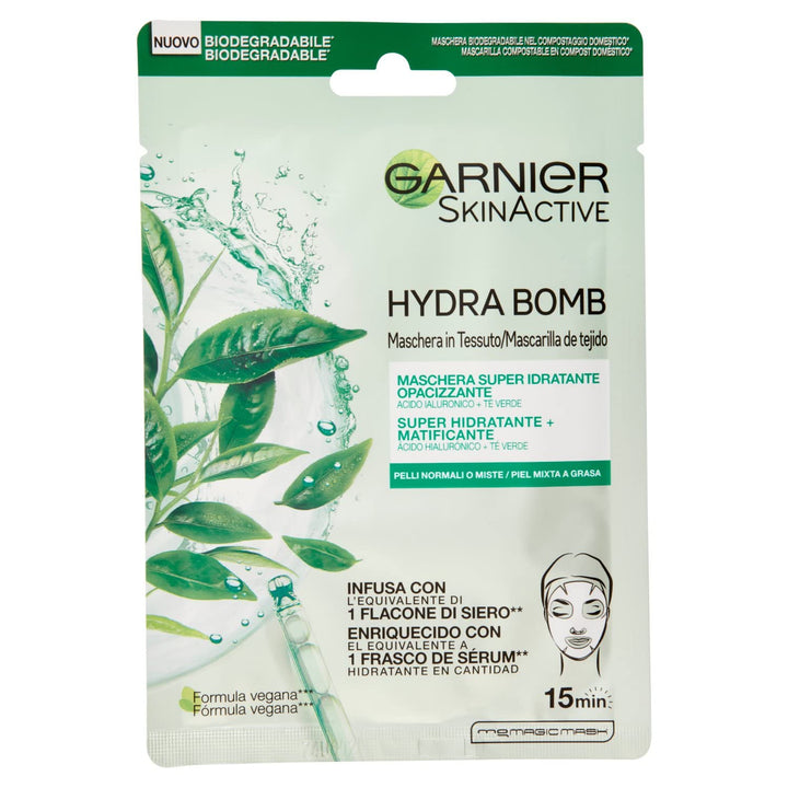 Garnier 860-44695 Skinactive Hydrabomb Moisturising Facial Mask 50 ml