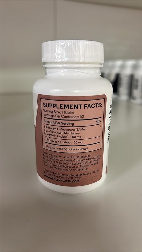 Mood - Emotional Balance & Serotonin Support Supplement - Same, Saffron Extract - 60 Tablets (Mood)