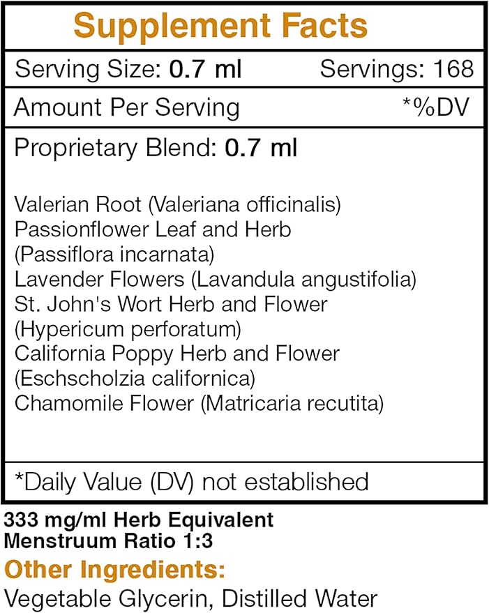 Secrets of the Tribe - Dream Secret, Restful Sleep Formula, Herbal Supplement Blend Drops Alcohol-Free Liquid Extract (4 fl oz)