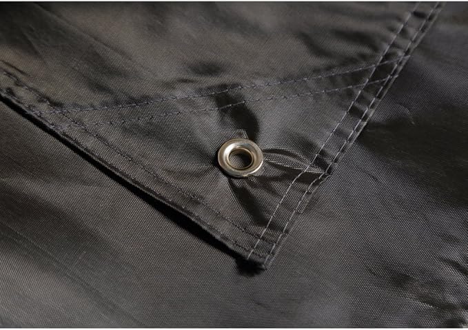 9.8'x9.8' Waterproof Tent Footprint Camping Tarp with 6 Pcs Ultralight Tent Stakes