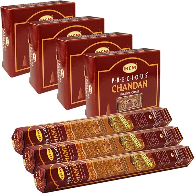 Sandalwood Incense Sticks and Cone Incense Holder Variety Pack #2 Bundle insence insense insienso