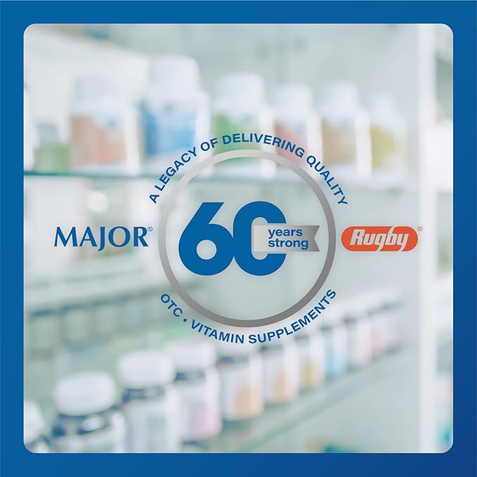 Major 10% Povidone-Iodine Liquid Topical Solution, USP - Topical Antiseptic for Cuts, Scrapes, Burns, and Minor Skin Wounds - 8 Fl. Oz. (1 Pack)