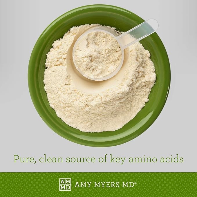 Amy Myers MD Grass Fed Collagen Peptides Powder Unflavored - Pure Hydrolyzed Collagen for Hair Skin and Nails - Bone & Joint Health - Non-GMO, Gluten-Free, Paleo & Keto Friendly - No taste 38 Servings