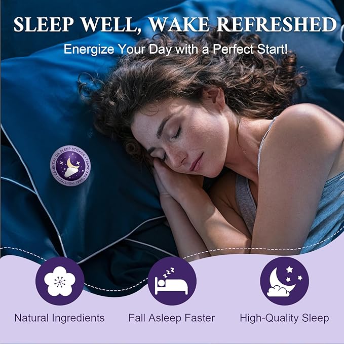 Sleep Patches for Adults and Kids, Goodnight Sleep Oil Bead Patches (30 PCS, Serving Up to 120 Nights), Upgraded Sweet Dream Formula with 100% Natural Plant Ingredients