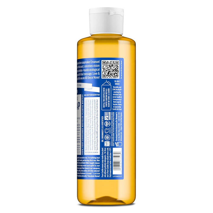 Dr. Bronner's 32 oz Pure-Castile Liquid Soap | Organic, Vegan, Peppermint