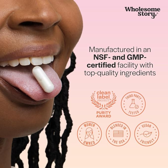 Myo-Inositol & D-Chiro Inositol Capsules with MTHF, Folate, Vitamin D | Support for Ovarian Function, Hormone Balance, & Homocysteine Levels | Fertility Supplements for Women | 360 Count 40:1 Ratio