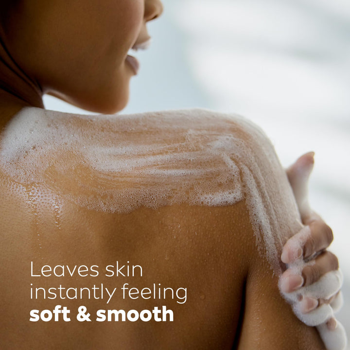 NIVEA Nourishing Botanical Blossom Body Wash with Nourishing Serum, Moisturizing Body Wash for Women, Enriched with Provitamin B5 and Vitamin E, 20 Fl Oz Bottle