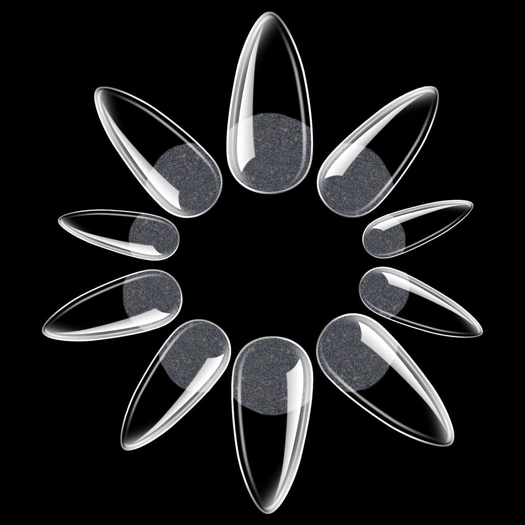 504Pcs Matte Soft Gel Toe Nail Tips | Full Cover for DIY Nail Extensions