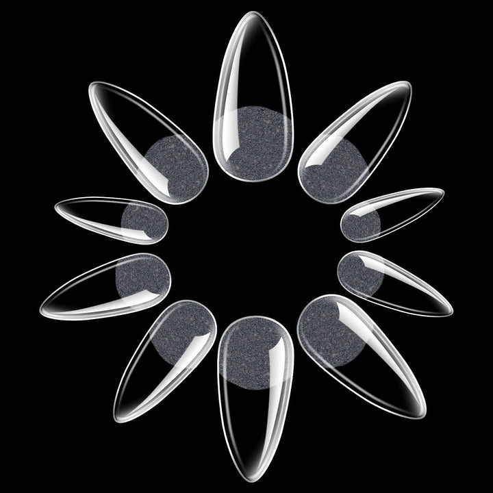 504Pcs Matte Soft Gel Toe Nail Tips | Full Cover for DIY Nail Extensions