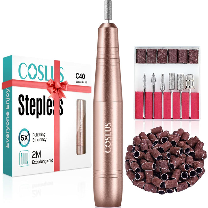 Professional Electric Nail Drill Kit | Portable Acrylic & Gel Nail File Tools