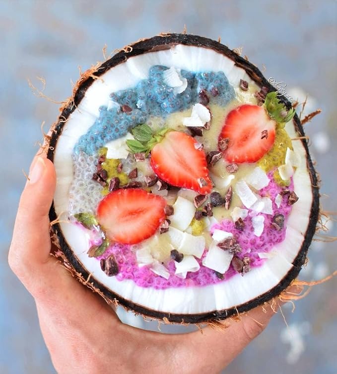 Blue Spirulina Powder - 100% Pure Phycocyanin - Deep Blue Food Coloring - Arthrospira Platensis - Net Weight: 1.05oz/30g