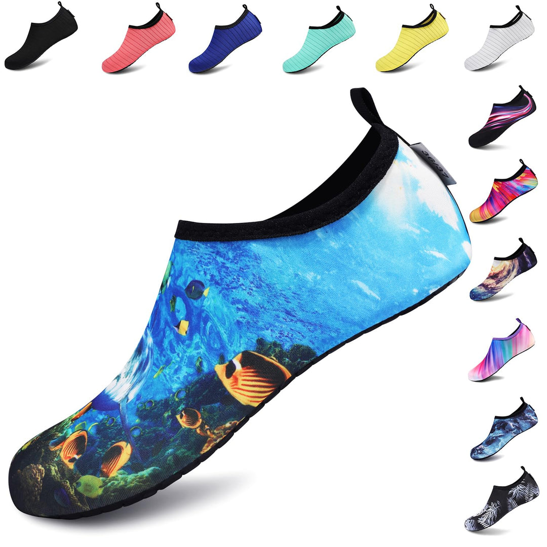 VIFUUR Water Sports Unisex Shoes Deepsea - 5.5-6.5 W US/ 4.5-5.5 M US (36-37)