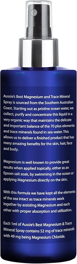 Aussie Trace Minerals Magnesium & Trace Mineral Spray, 120 ML